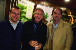 Pablo Bidegain, Gerardo Barrios y Nicolás Mosca