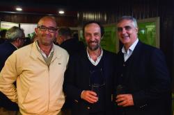 Gonzalo Martinelli, Alberto Rodríguez y Nelson Ledesma