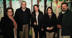 Gabriela Malvárez, Atilio Ligrone, Andrea Regusci, Claudia Pittamiglio y Rafael Sosa.