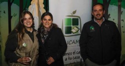 Magdalena Lujambio, Matilde Casabó y Lorenzo Silva.