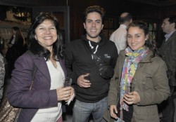 Graciela Romero, Juan Otegui y Deborah Rodríguez.