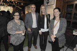 Gabriela Malvárez, Nelson Ledesma, Laura Díaz y Andrea Regusci.