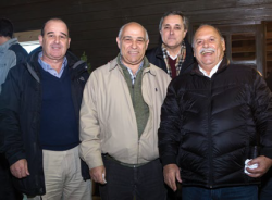 Javier Otegui, Roberto Bavosi, Carlos Faroppa y Jorge Diano.