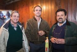 Roberto Spoturno, Jorge Martínez Haedo y Rafael Sosa.