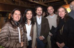 Andrea Regusci, Natalia Muiño, Diego Mora, Álvaro Molinari y Pilar Perrier.